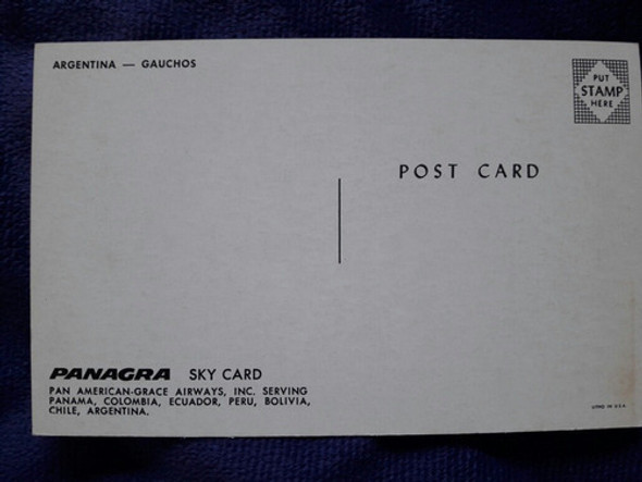 Postal De Gauchos Argentinos Al Atardecer 1