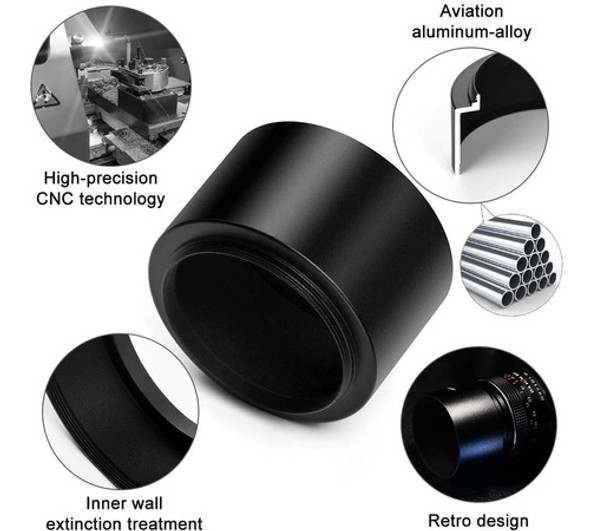 Parasol De Lente 58mm Para Camara Nikon Canon Sony Y Mas 1 Parasol De Lente 58mm Para Camara Nikon Canon Sony Y Mas 1