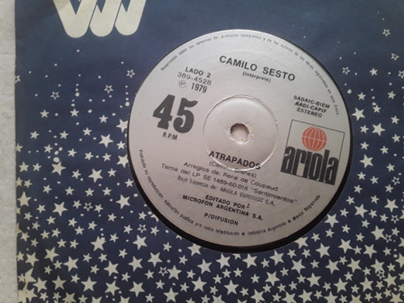 Camilo Sesto El Amor De Mi Vida Atrapados Simple Promo Kktus 1