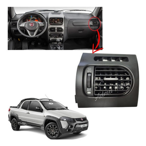 Difusor Ar Strada Working 2014 2015 2016 2017 2018 2019 Ld 0