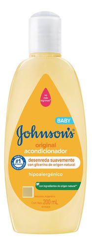 Johnson Baby Acondicionador Cabello Original-new 200 Ml. 0