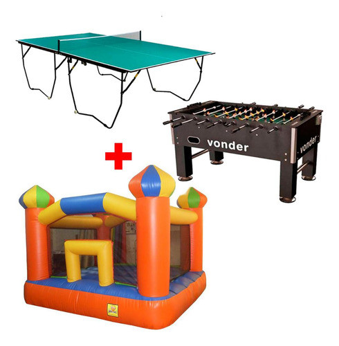 Alquiler Juego Inflable N°2 + Futbolito Y Ping Pong U R U 0