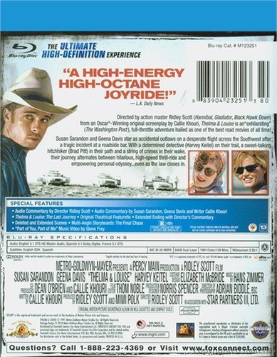 Blu-ray Thelma And Louise / 20th Anniversary Edition 1