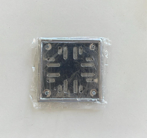 Rejilla 12 X 12 Acero Inoxidable Reja Piso Con Marco Acero 1