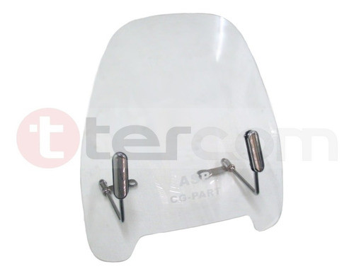 Parabrisa Universal Para Moto 40 Cm De Ancho X 47 Cm De Alto 0