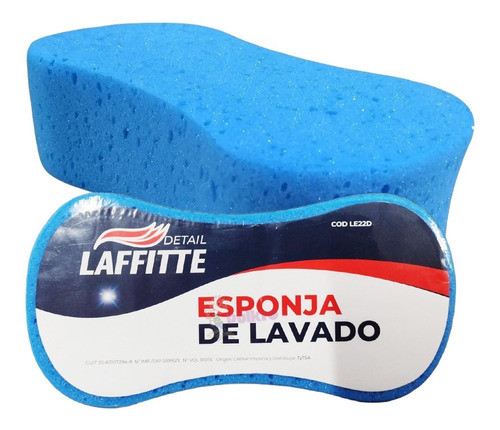 Esponja Lava Autos Goma Espuma Ergonomica Laffitte Le22d 1