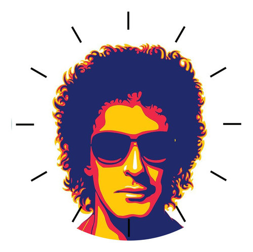 Reloj Mdf 3mm 40 Cm Diametro Cerati 64 Personalizados 0