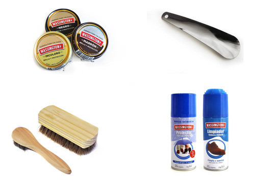 Kit Para Calzado Wassington Cuidado Y Protección 8 En 1 0