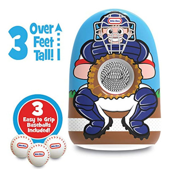 Little Tikes Entrenador De Béisbol Inflable 1