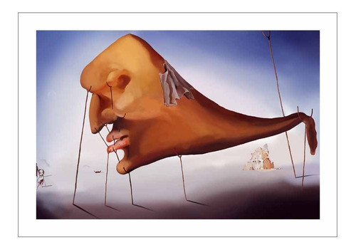 Lamina Fine Art El Sueño Dali Salvador 27x40 M Y C 0