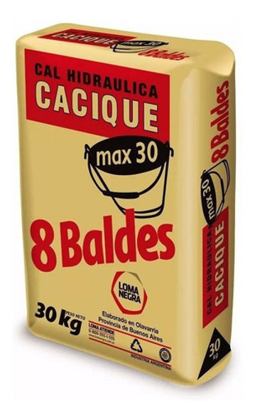 10u. Cal Cacique 30kg 0
