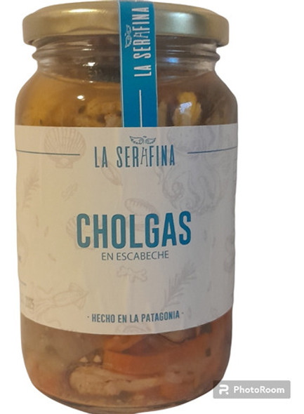 Cholgas En Escabeche ( La Serajuana): 360 Gramos 0 Cholgas En Escabeche ( La Serajuana): 360 Gramos 0