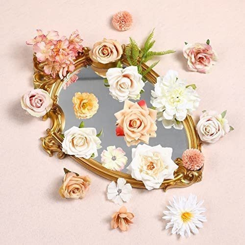 Flores Artificiales Para Decoracion Fiestas Bodas- 32 Piezas 1