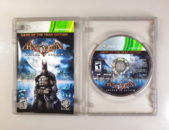 Batman Arkham Asylum Goty Xbox 360 Lenny Star Games 1