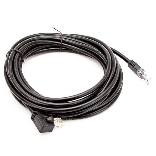 Cabo De Rede Cat.5e Plug 90° Graus Para Lateral - 3 Mt 1