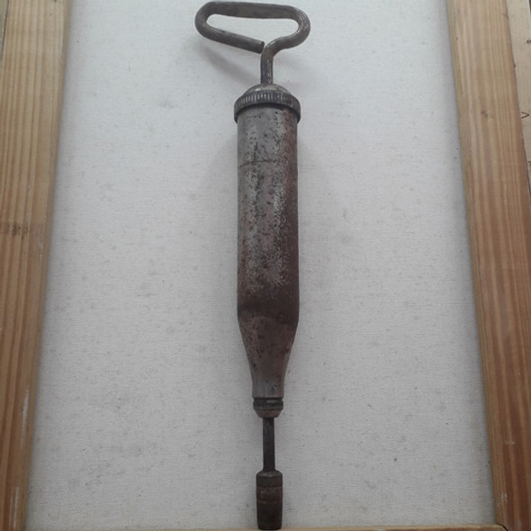 Antiga Bomba Manual Óleo/ Graxa   Americana  Nozzle Anos 40 0