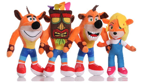 Peluche Crash Bandicoot Aku Tawna Importado Entrega Rapida 0