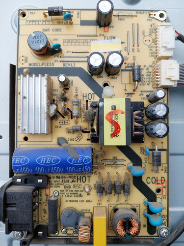 Placa Fuente Tv Hitachi Cdh Le32smart10 0