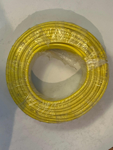 50 Metros De Manguera De Pvc Amarilla,6mm Int Y 10mm Ext 0