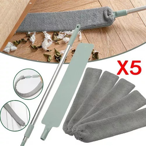 Escova De Pó Para Limpeza De Lacunas,limpeza Embaixo Da Cama 1