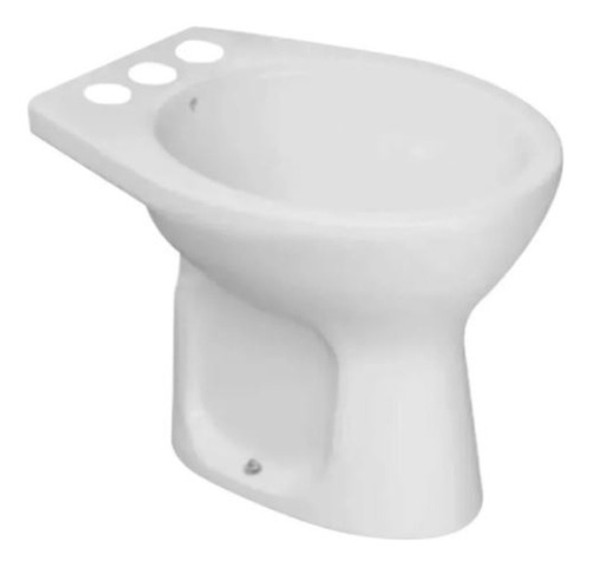 Bidet Deca Marajo 1 3 Agujeros Bide Loza Blanco Losa Baño 0