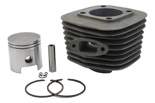 Kit Cilindro Pistão Anéis Bike Motorizada Moskito 80cc Baixa 0