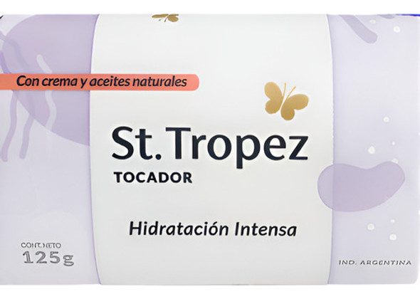Pack X2u Jabon Hidrataciôn Intensa Violeta St Tropez 125g 0