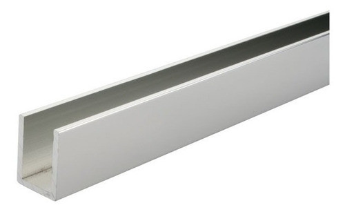 Perfil U De Aluminio Anodizado 20x15x20mm (4 Metros) 0