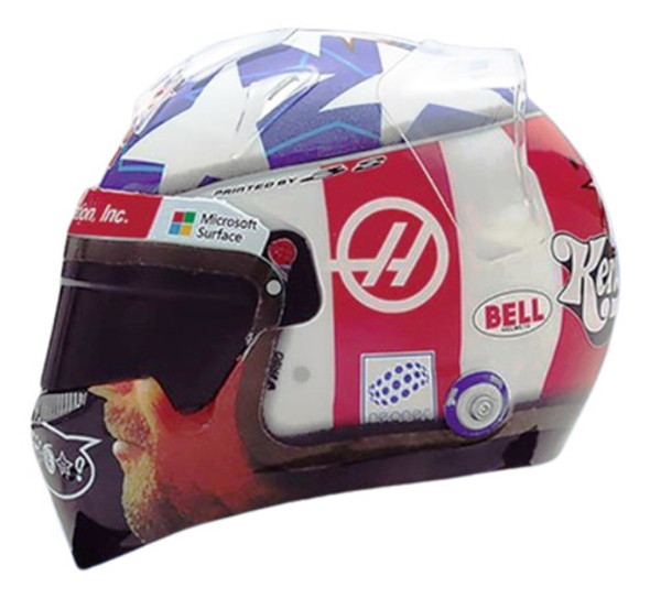 * Colección F1 Cascos Grandes Premio N° 24 Grosjean Nuevo ** 0