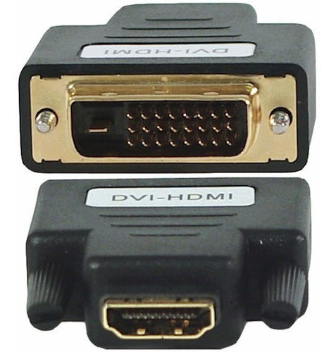 Ficha Adaptador Dvi-d Duallink 24+1 Macho A Hdmi Hembra 1.3 0