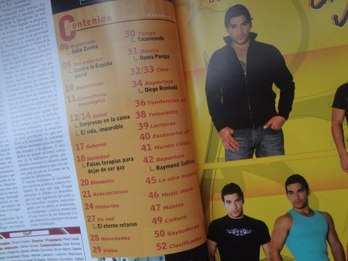Revista Imperio 2006 Raymond Sullivan El Otro Yo Terapia Gay 1