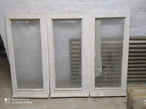 Ventana 3 Hojas Vintage. Madera Maciza 1
