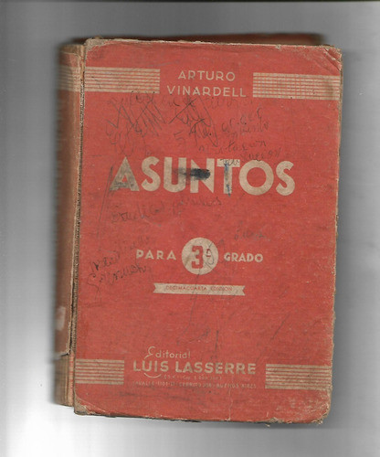 Asuntos Para Tercer Grado De Arturo Vinardell 0