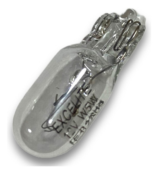 Lampara T10 Luz Posicion 12v 5w Blanco W5w Autos Piojito 0 Lampara T10 Luz Posicion 12v 5w Blanco W5w Autos Piojito 0