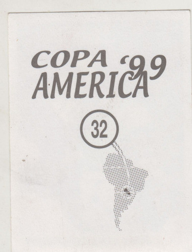 Futbol Paraguay Figurita Jose Luis Chilavert Uruguay 1999 1