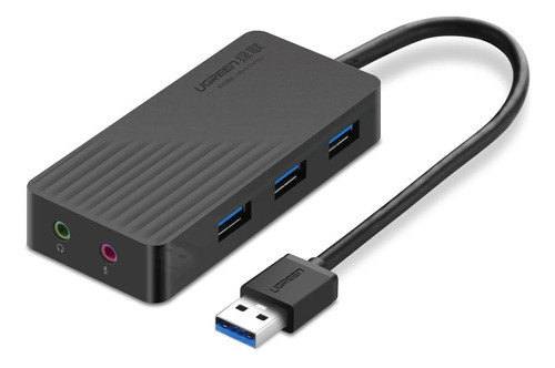 Tarjeta Sonido Adaptador Estéreo Externo 3,5 Mm Auriculares 0