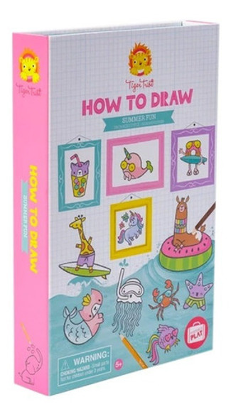 Aprende A Dibujar Verano Para Niños Tiger Tribe 0 Aprende A Dibujar Verano Para Niños Tiger Tribe 0