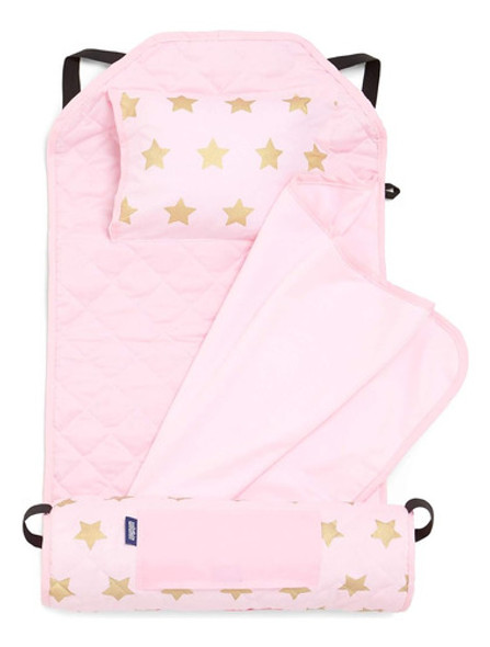 Wildkin Kids Modern Nap Mat Con Almohada Reutilizable Para N 0