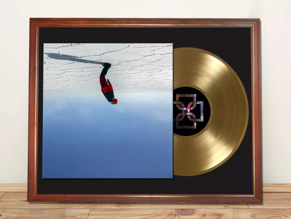 Duki - Ameri LP Cover & Gold Record Frame | 40x50 cm Display | Premium Wall Art for Fans & Collectors