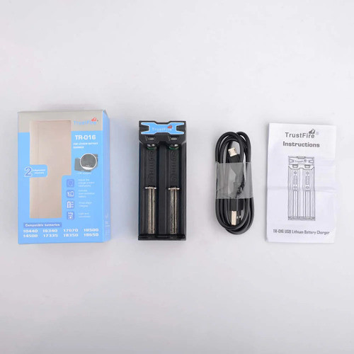 Cargador De Pilas Batería Tr-016 Trustfire 2 Slot 1