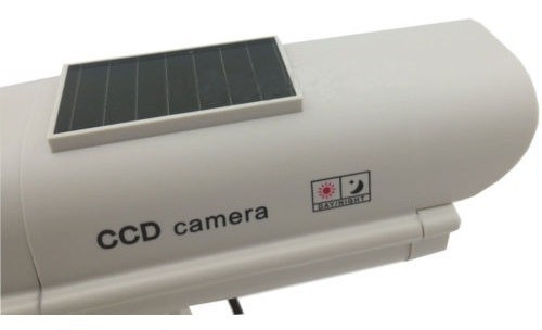 3x Dummy Solar Security Camera Flashing Light Flashing Light 1