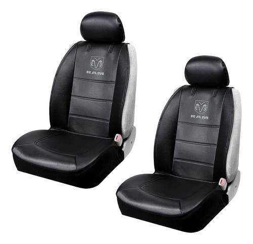 Plasticolor Un Par De Fundas De Asiento 008624r25 Ram Gris B 0
