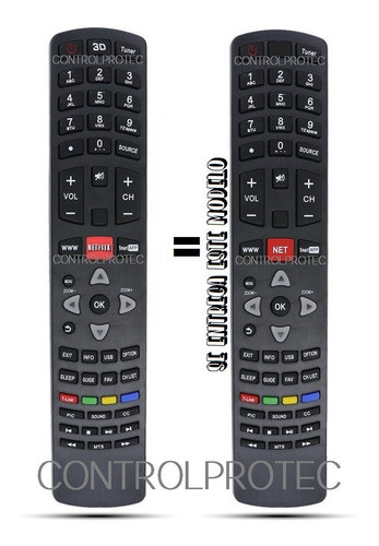 Control Remoto Para Tcl Rca Daewoo Sanyo Smart 3d Rc3100l10 1