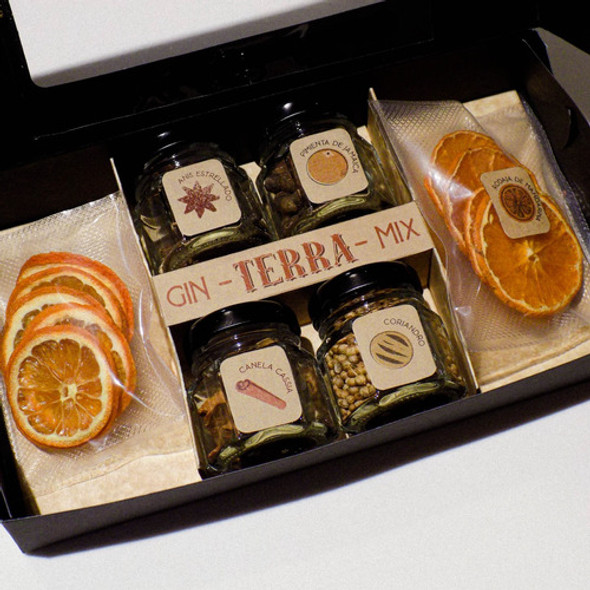 Kit Estuche Botánico -gin Tonic- Coctel Garnish - Mix Terra 1 Kit Estuche Botánico -gin Tonic- Coctel Garnish - Mix Terra 1