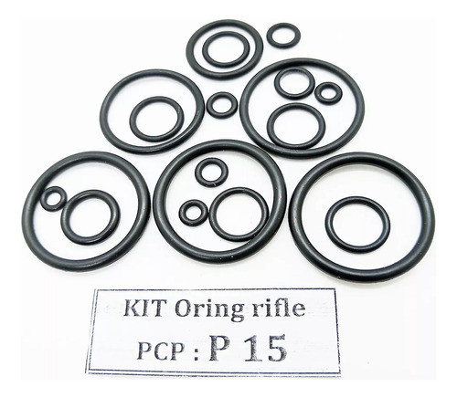 Repuesto Kit Oring P15 Rifle Pcp Sellos. Palermo 0