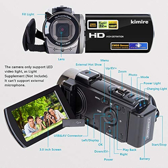 Videocámara Videocámara Kimire Grabadora De Cámara Digital F 1