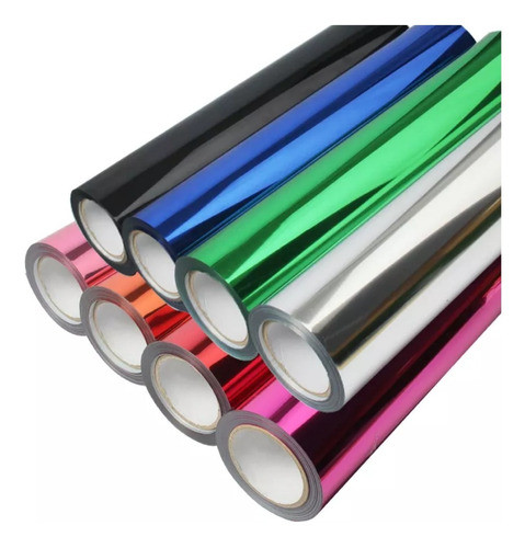 Rollo De Foil Textil Termotransferible Serigrafia 122mts 0