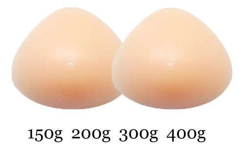 2 Pcs Implantes Mamários De Silicone 150g-400g (200g) 1