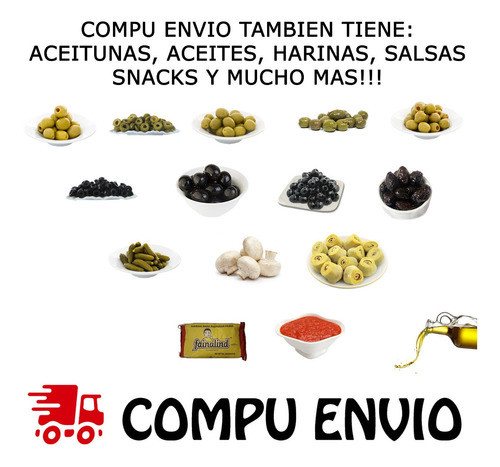 Aceitunas Verdes En Rodajas 450 Gr 1