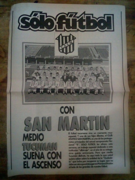 San Martín De Tucumán Solo Fútbol Especial 1994-1995 0